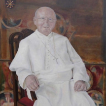  Abt van Berne Denis Hendrickx Acryl op linnen 110 x 130 cm 2016