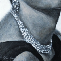 Juwelen Acryl op canvas en paneel 25 x 25