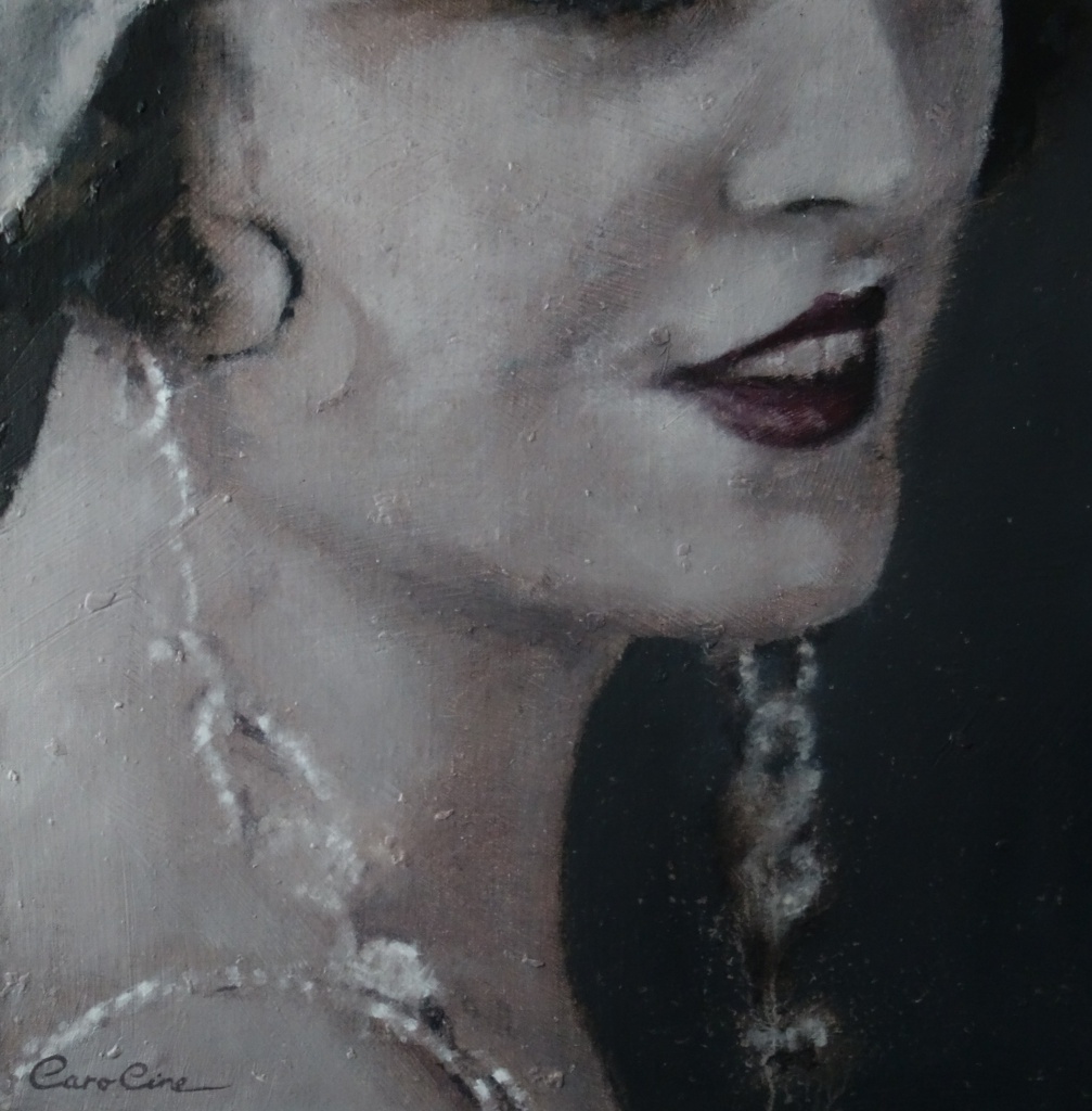  'Femme fatale'
Acryl op linnen en paneel
45 x 45 cm
2019